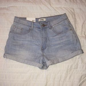 High rise shorts
